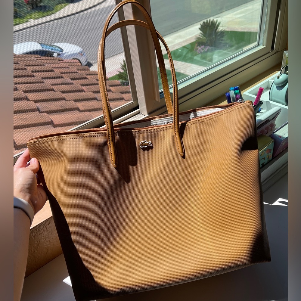 Lacoste Brown Tote